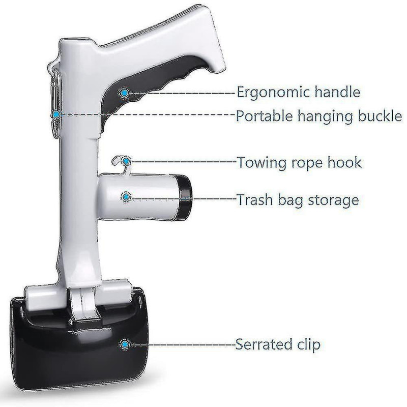 Dog Poop Scoop, Poop Grabber With Cat Poop Bag, Portable Poop Scoop Trash Can For Dogs And Cats | Fruugo Be