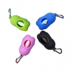 Dog Toilet Picker Garbage Bag Penguin Garbage Box(green)