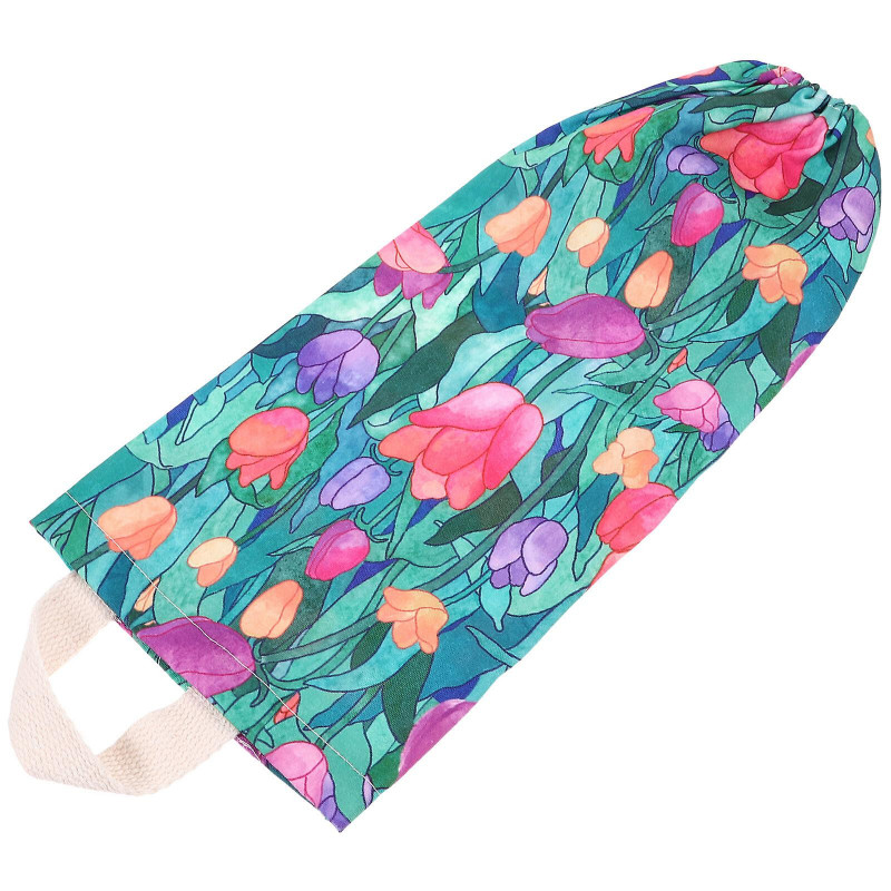 Plastic Bag Holder Fabric Grocery Bag Holder Dispenser Kitchen Wall Trash Bag Storage Organizer