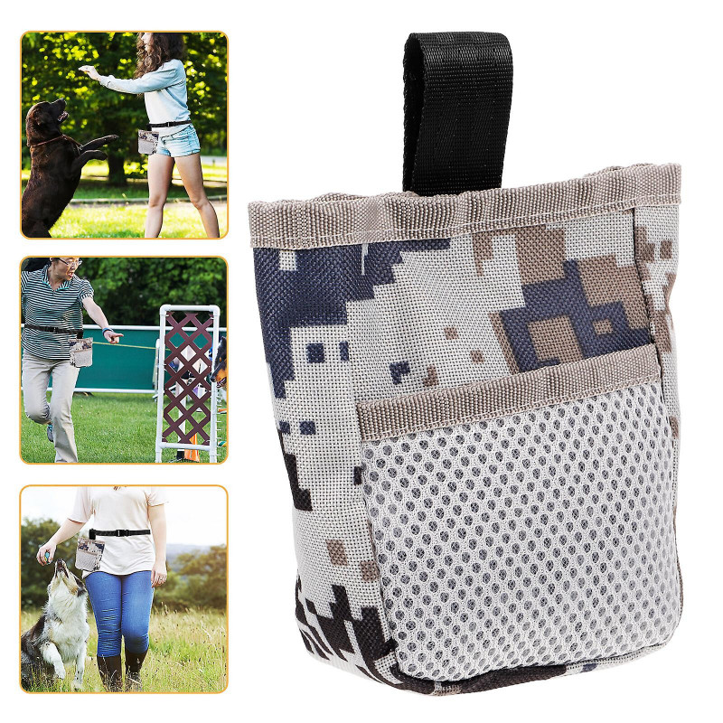 Dog Training Waist Bag Dog Snack Carrying Bag Outdoors Pet Snack Waist Bag