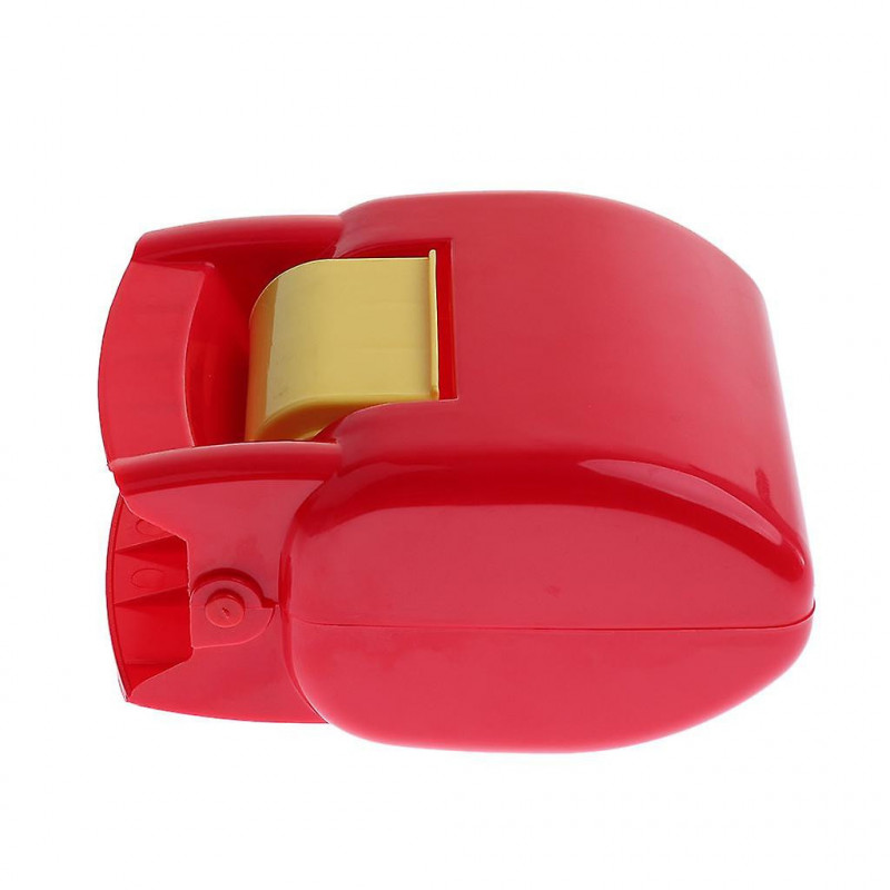 Pet Dog Pick Up Poops Cleaning Clip Pooper Scooper With Bag Dispenser Red