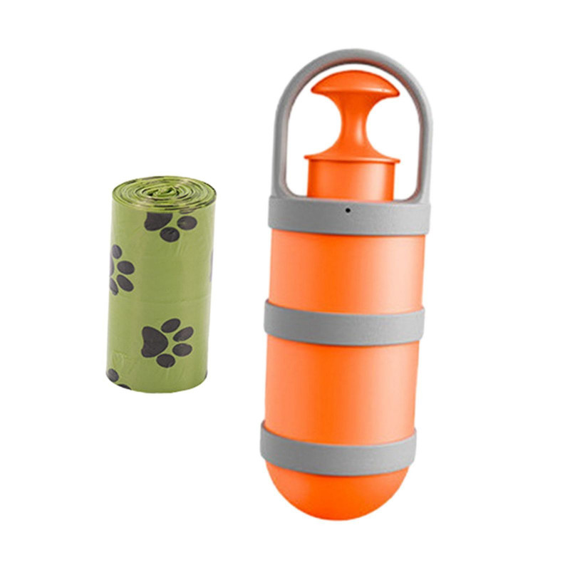 Dog Stool Scooper Waste Bag Dispenser Garbage Picker For Travel Outside