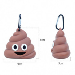 Pet Waste Bag Dispenser Dog Poop Holder 8x9x5cm Doggy Poo Case Universal Fit