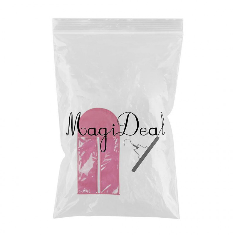 Dustproof Hair Extensions Wig Stand Bag Storage Bag Holder Case With Hook