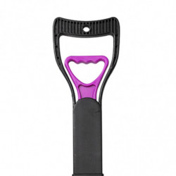 Dog Pooper Scooper Clamp Poop Pick Up Tool For Large Dogs Small Animals Cats Folded Blue