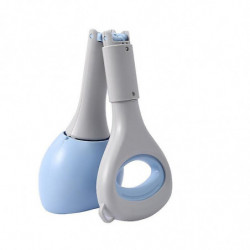 Chien Pooper Scooper Poop Picker Chien Caca-ramasser Outil Pour Parc Voyageant Pelouse Bleu 28cm