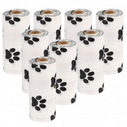Biodegradable Dog Poo Bag Pet Poop Waste Bag With Dispenser 8roll