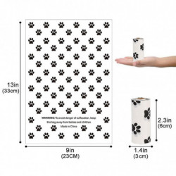 Biodegradable Dog Poo Bag Pet Poop Waste Bag With Dispenser 8roll