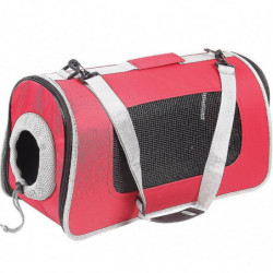 S 42*25*25cm Red Portable Pet Cat Travel Backpackshoulder Bags Az18154