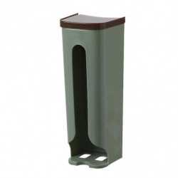 Support de sac en plastique mural domestique Distributeur de sac d’épicerie de cuisine robuste