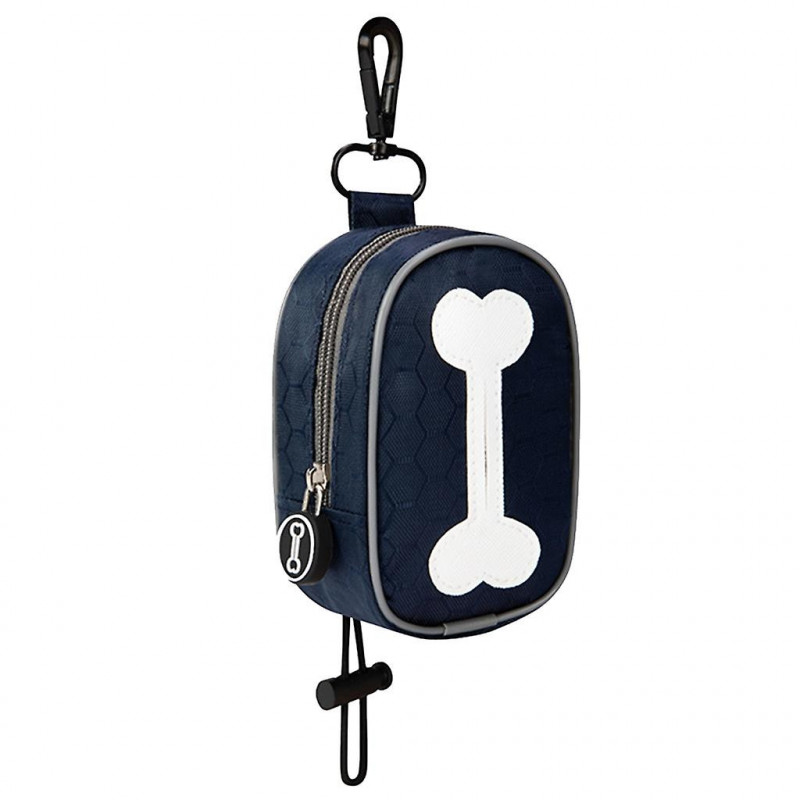 Dog Poop Bags Dispenser Bone Pattern Poop Bag Holder Pet Waste Bags Container