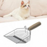 Litter Scooper Kitten Sand Scoop Shovel Lizards Kitty Cat Scoop Wood Handle