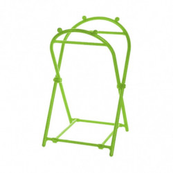 Garbage Bag Holder Frame Lightweight Gardening Leaves Trash Bag Holder Stand Green