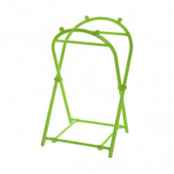 Garbage Bag Holder Frame Lightweight Gardening Leaves Trash Bag Holder Stand Green
