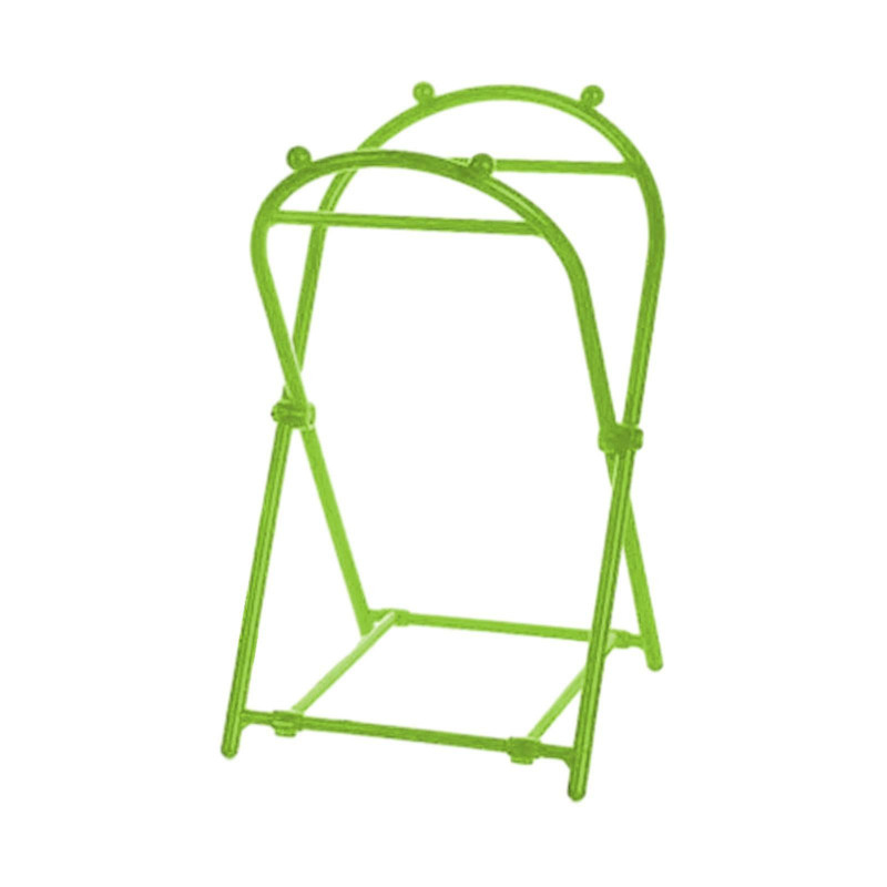 Garbage Bag Holder Frame Lightweight Gardening Leaves Trash Bag Holder Stand Green