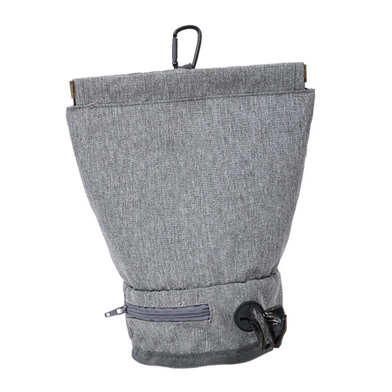 Pet Dog Waste Bag Dispenser With Metal Clip Dog Travel Accessories For Leash