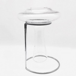 Stand de séchage de carafe Multifonction Bottle Cup Dryer Rack Stand Wine Decanter Séchoir à linge, gris -cdsx