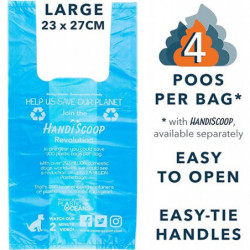 Biodegradable Scented Dog Waste Bags - Pack of 80 Large and Durable Bags