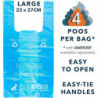 Biodegradable Scented Dog Waste Bags - Pack of 80 Large and Durable Bags