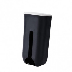 Panties Storage Box Trash Bag Dispenser Versatile With Open Cover Punch Free Black