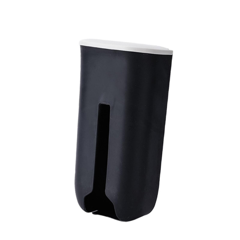 Panties Storage Box Trash Bag Dispenser Versatile With Open Cover Punch Free Black