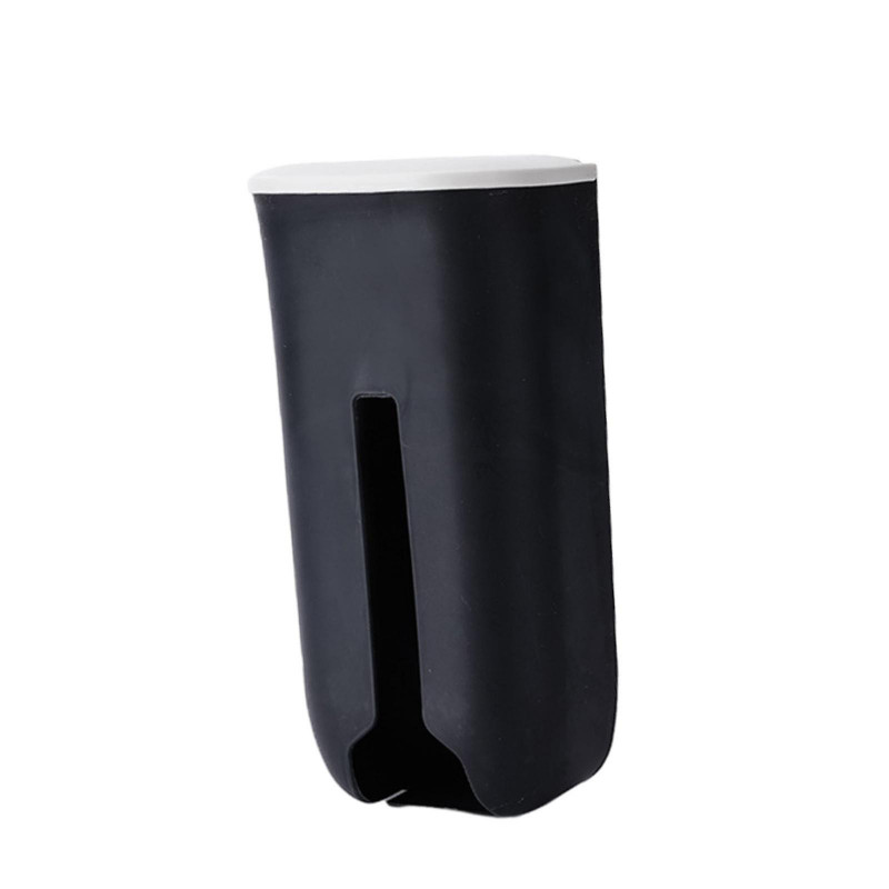 Panties Storage Box Trash Bag Dispenser Versatile With Open Cover Punch Free Black