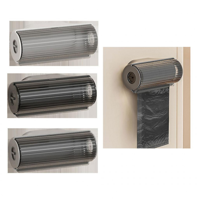 Garbage Bag Storage Box Wall-Mounted Plastic Bag Holder Trash Bag Container Garbage Bag Storage Box Wall-Mounted Plastic Bag Holder Trash Bag Container