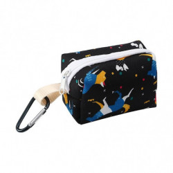 Dog Pickup Bags Dog Poop Waste Bag Holder Portable Bag Dispenser for Outdoor