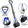 Long Handle Portable Pet Pooper Scooper For Large And Small Dogs High Strength Material And Durable Long Handle Portable Pet Pooper Scooper For Large And Small Dogs High Strength Material And Durable