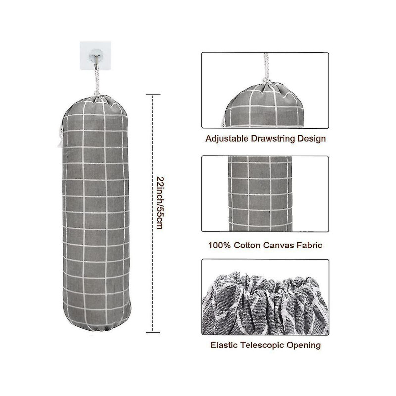 Plastic Bag Holder, Grocery Bags Holders, Wall Mount Garbage Plastic Bag Organizer, Shopping Bag St Plastic Bag Holder, Grocery Bags Holders, Wall Mount Garbage Plastic Bag Organizer, Shopping Bag St