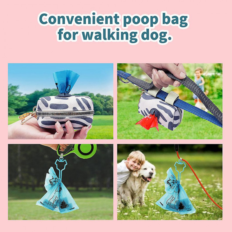 8 Rolls Dog Waste Station Bags More Thicker and Tougher Leak-Proof Easy Detach 8 Rolls Dog Waste Station Bags More Thicker and Tougher Leak-Proof Easy Detach