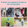 8 Rolls Dog Waste Station Bags More Thicker and Tougher Leak-Proof Easy Detach 8 Rolls Dog Waste Station Bags More Thicker and Tougher Leak-Proof Easy Detach