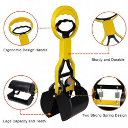 Pet Pooper Scooper For Dogs And Cats With Handle