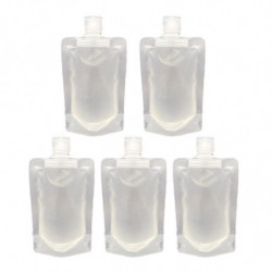 5pcs Travel Bag Containers For Toiletries Shampoo Bags Leak Proof Refillable Liquid Liquid Holder For Lotion Soap Condit