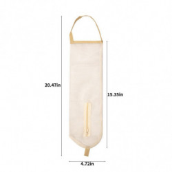 Kitchen & Dining Plastic Bag Holder Grocery Bag Holder Trash Bags Holder Wall Mount Garbage Plastic Bag Organizer