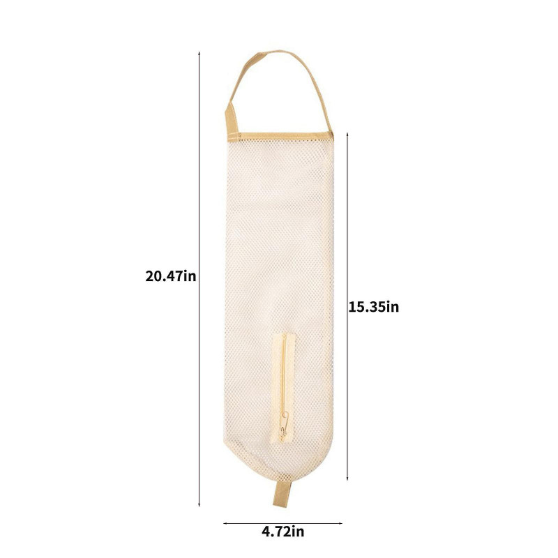 Kitchen & Dining Plastic Bag Holder Grocery Bag Holder Trash Bags Holder Wall Mount Garbage Plastic Bag Organizer