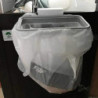 1/2 Pcs Hanging Bin Bag Holder With Lid Hanging Rubbish Bag Holder Kitchen