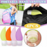38ml Travel Cosmetic Bottle Container Silicone Hand Sanitizer Tank 5pcs