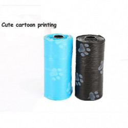 Colourful Print Pet Dog Poop Bags Roll