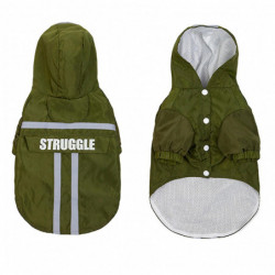 Dog Raincoat Waterproof Lightweight Rain Hooded Poncho Pet Supplies For Outdoor Walking