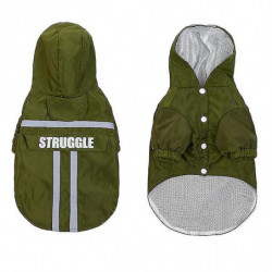 Dog Raincoat Waterproof Lightweight Rain Hooded Poncho Pet Supplies For Outdoor Walking