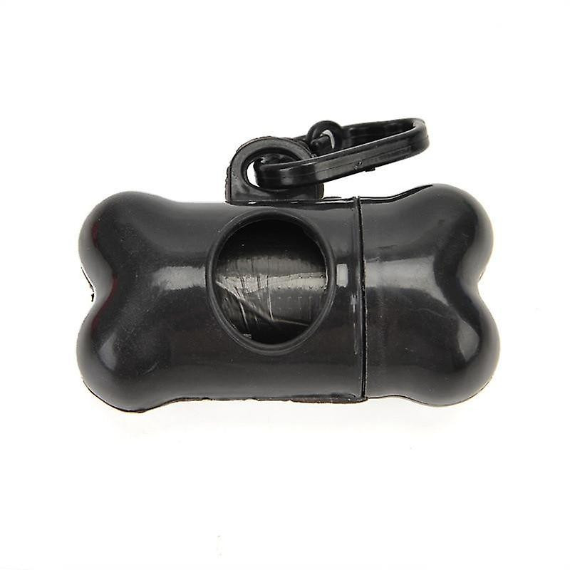 Bone Shape Plastic Dispenser Holder With Poop Bags For Pooper Scoopers