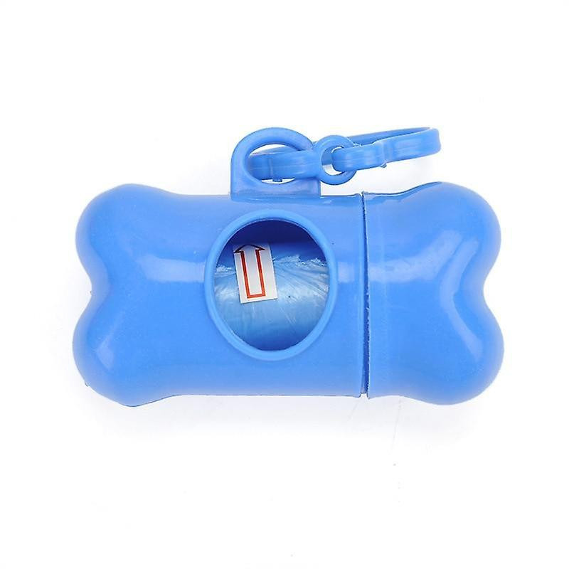 Bone Shape Plastic Dispenser Holder With Poop Bags For Pooper Scoopers