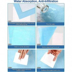 Puppy Trainer Mats Potty Training pour chiens et chats, outil de nettoyage pour animaux de compagnie, tapis [...]