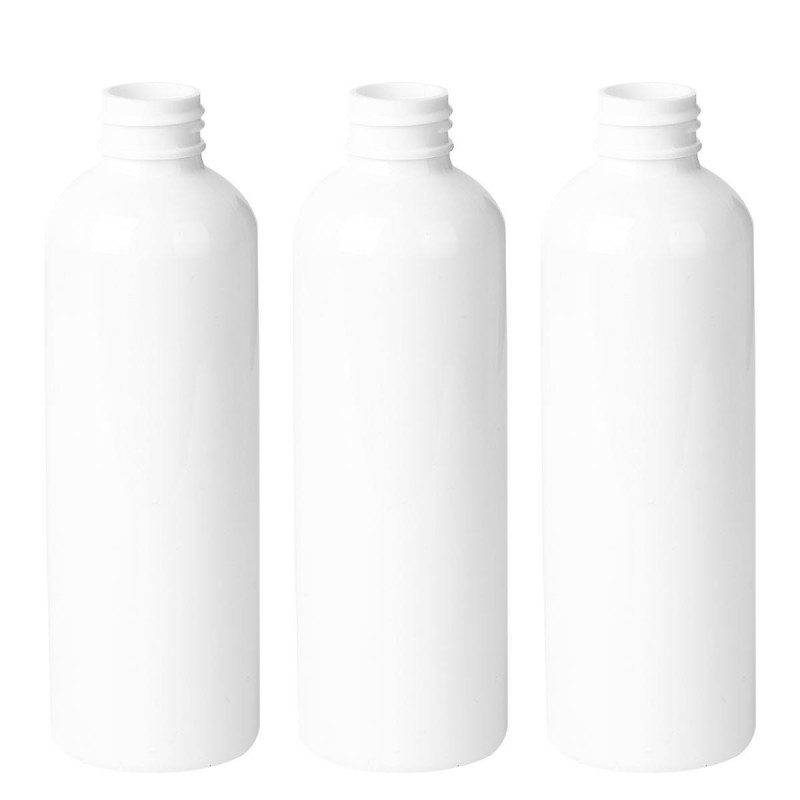 5pcs Sub Empty Bottle Simple Plastic Storage Bottles Holders for Cosmetics (200ml)