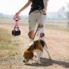 Pet Dog Pooper Scooper, With Jaw Claw, Bin For Easy Grass And Gravel (pink)