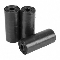 Sacs à déchets de chien en plastique pour animaux de compagnie 10 rouleaux 150 pcs nettoyage durable des ordures [...]