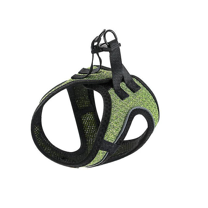 Xxl 54-60cm green outdoor dog leash vest-style dog leash, for small and medium-sized dogs az2990