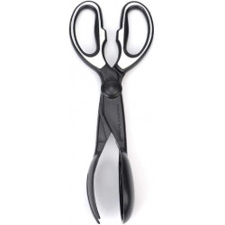 Pet Poop Tongs Scissors,black