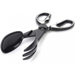 Pet Poop Tongs Scissors,black